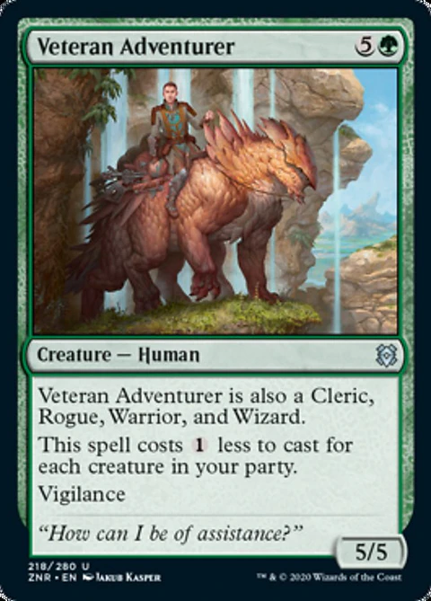 Veteran Adventurer - ZNR - U 