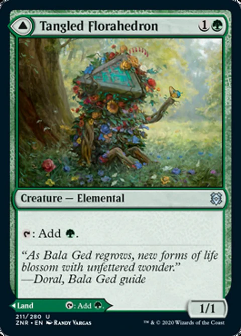 Tangled Florahedron - ZNR - U 