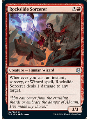 Rockslide Sorcerer - ZNR - U