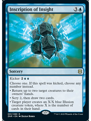 Inscription of Insight - ZNR - R