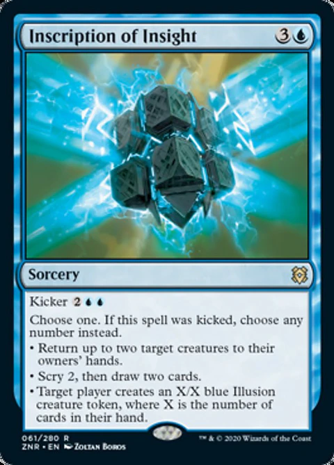 Inscription of Insight - ZNR - R