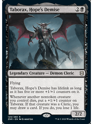 Taborax, Hope's Demise - ZNR - R