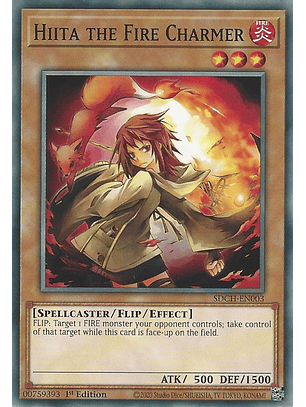 Hiita the Fire Charmer - SDCH-EN003 - Common 