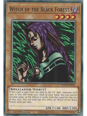 Witch of the Black Forest - SDCH-EN016 - Common 