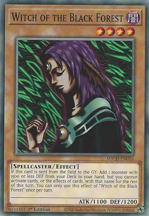 Witch of the Black Forest - SDCH-EN016 - Common 