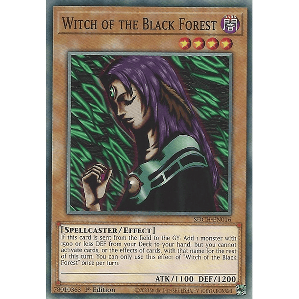 Witch of the Black Forest - SDCH-EN016 - Common 