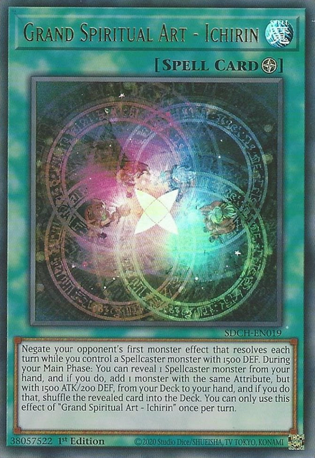 Grand Spiritual Art - Ichirin - SDCH-EN019 - Ultra Rare 1