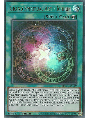 Grand Spiritual Art - Ichirin - SDCH-EN019 - Ultra Rare
