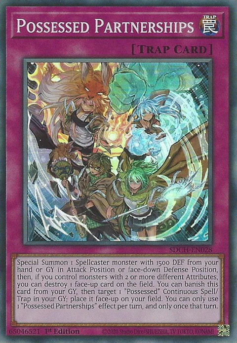 Possessed Partnerships - SDCH-EN028 - Super Rare