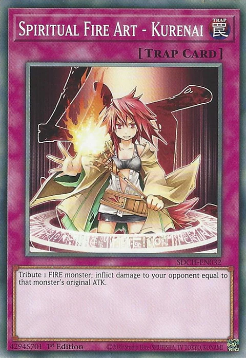 Spiritual Fire Art - Kurenai - SDCH-EN032 - Common 