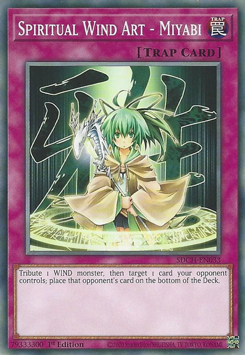 Spiritual Wind Art - Miyabi - SDCH-EN033 - Common 