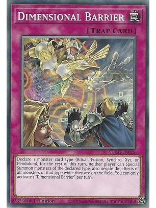 Dimensional Barrier - SDCH-EN035 - Common 