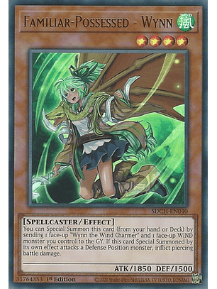 Familiar-Possessed - Wynn - SDCH-EN040 - Ultra Rare