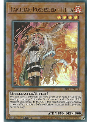 Familiar-Possessed - Hiita - SDCH-EN039 - Ultra Rare