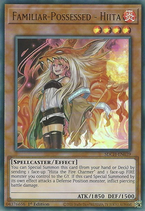 Familiar-Possessed - Hiita - SDCH-EN039 - Ultra Rare