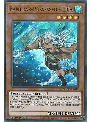 Familiar-Possessed - Eria - SDCH-EN038 - Ultra Rare