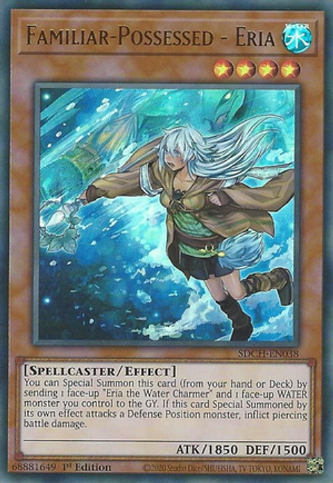 Familiar-Possessed - Eria - SDCH-EN038 - Ultra Rare