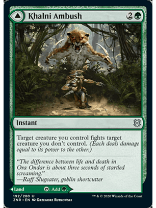 Khalni Ambush - ZNR - U 