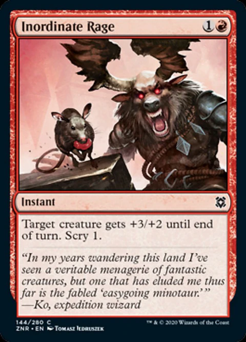 Inordinate Rage - ZNR - C