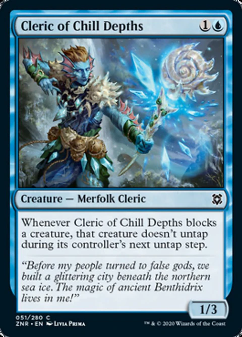 Cleric of Chill Depths - ZNR - C