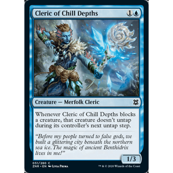 Cleric of Chill Depths - ZNR - C