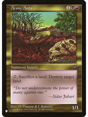 Army Ants - PLIST - R 