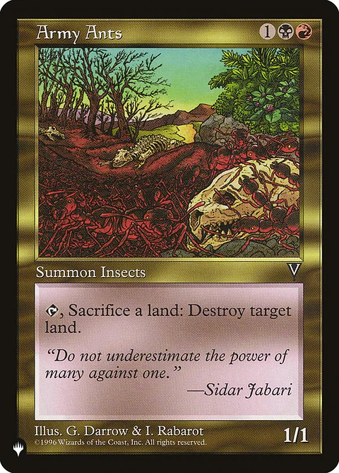Army Ants - PLIST - R 