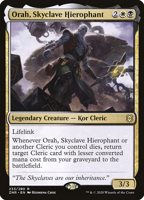 Orah, Skyclave Hierophant - ZNR - R