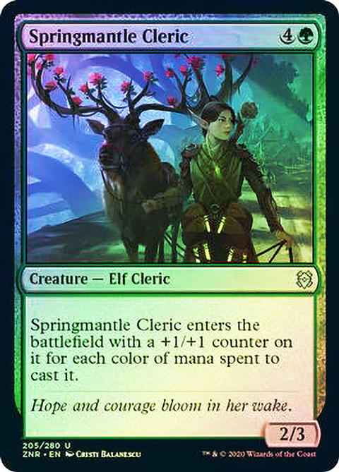 Springmantle Cleric - ZNR - U ★