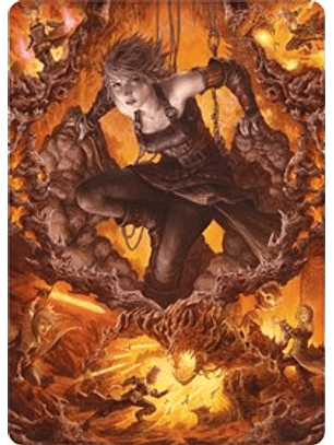 Nahiri, Heir of the Ancients Art Card (4/81) - ZNR - A