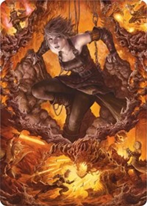 Nahiri, Heir of the Ancients Art Card (4/81) - ZNR - A