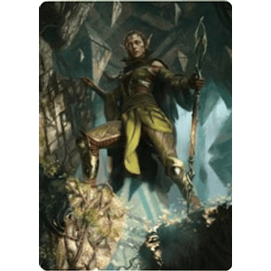  Nissa of Shadowed Boughs Art Card (5/81) - ZNR - A