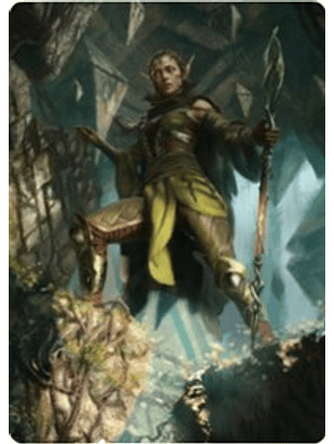  Nissa of Shadowed Boughs Art Card (5/81) - ZNR - A