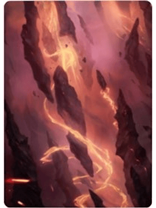 Mountain Art Card (16/81) - ZNR - A