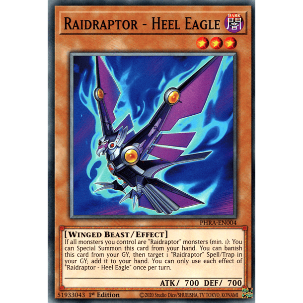 Raidraptor - Heel Eagle - PHRA-EN004 - Common