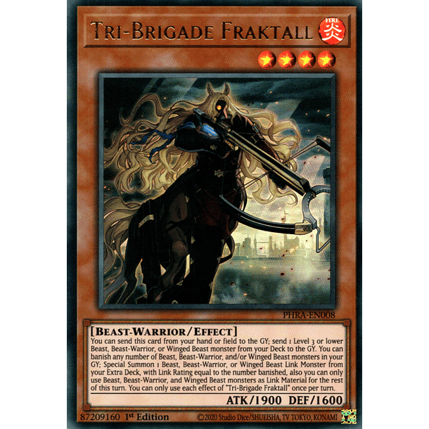 Tri-Brigade Fraktall - PHRA-EN008 - Ultra Rare