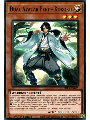 Dual Avatar Feet - Kokoku - PHRA-EN015 - Super Rare