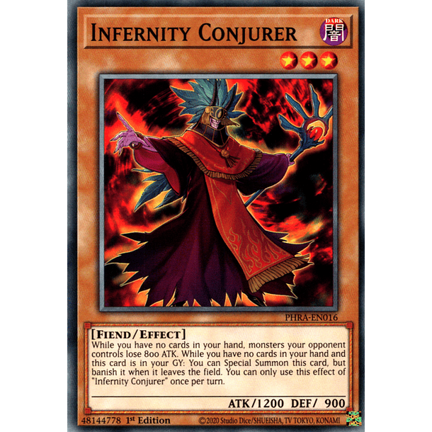 Infernity Conjurer - PHRA-EN016 - Common