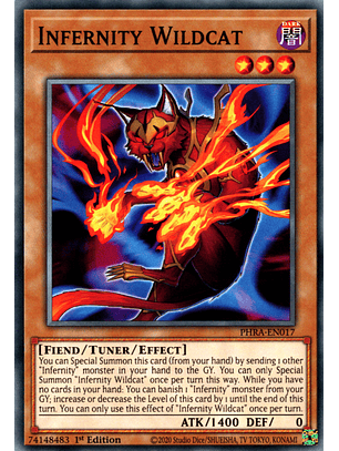 Infernity Wildcat - PHRA-EN017 - Common 
