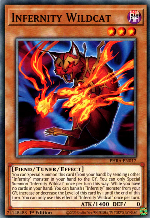 Infernity Wildcat - PHRA-EN017 - Common 