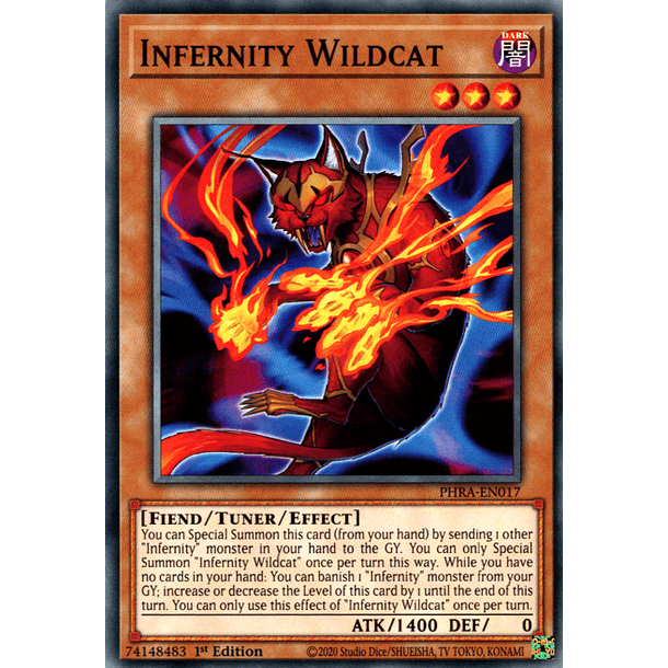 Infernity Wildcat - PHRA-EN017 - Common 