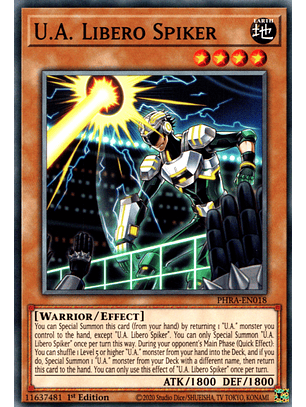 U.A. Libero Spiker - PHRA-EN018 - Common 