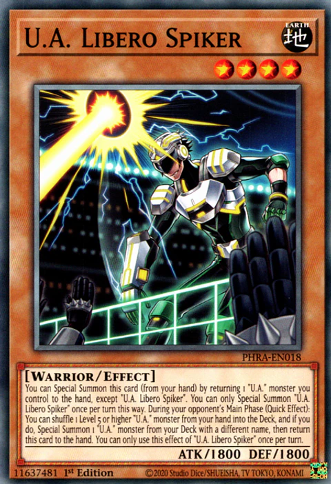 U.A. Libero Spiker - PHRA-EN018 - Common 