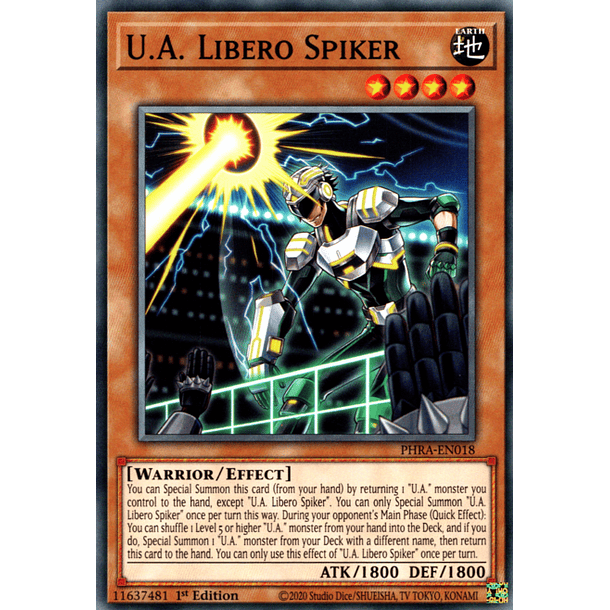 U.A. Libero Spiker - PHRA-EN018 - Common 