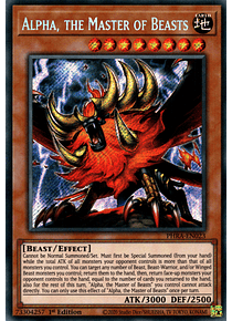 Alpha, the Master of Beasts - PHRA-EN023 - Secret Rare 
