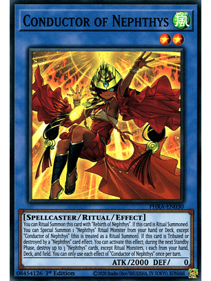 Conductor of Nephthys - PHRA-EN030 - Super Rare