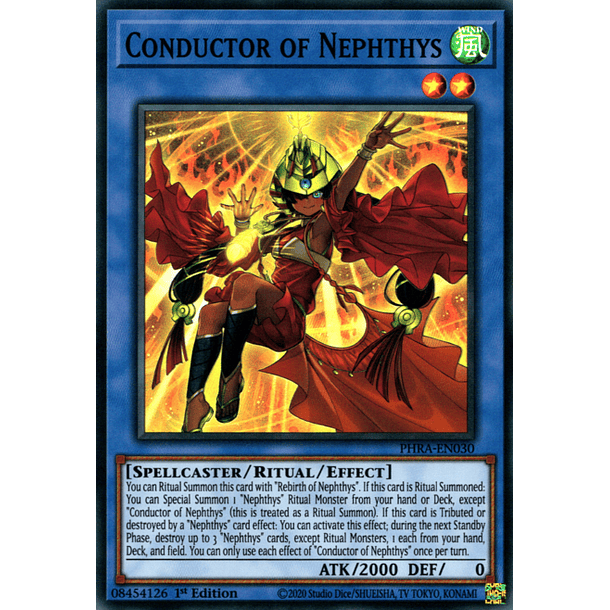 Conductor of Nephthys - PHRA-EN030 - Super Rare