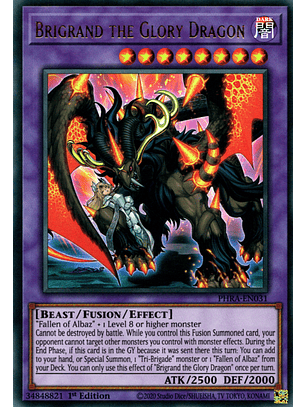 Brigrand the Glory Dragon - PHRA-EN031 - Ultra Rare 