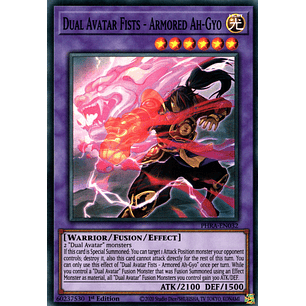 Dual Avatar Fists - Armored Ah-Gyo - PHRA-EN032 - Super Rare