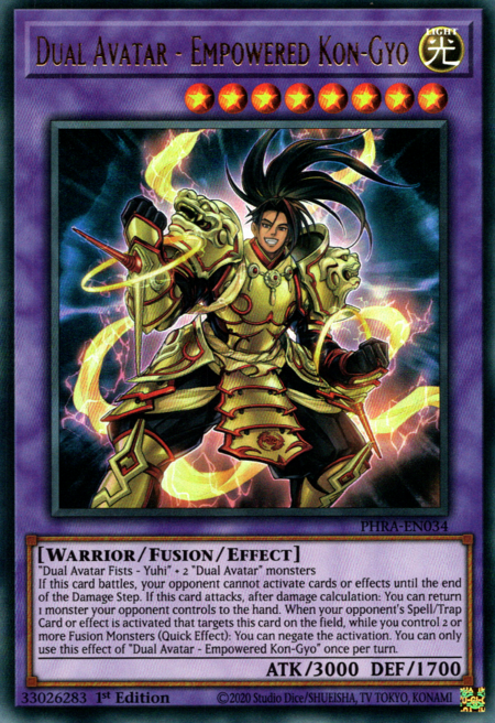 Dual Avatar - Empowered Kon-Gyo - PHRA-EN034 - Ultra Rare 1